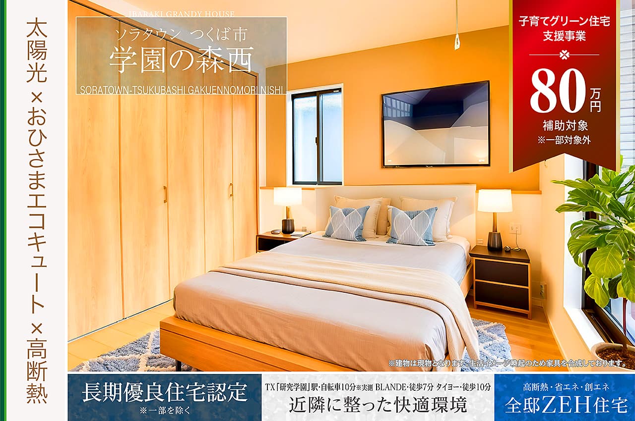ソラタウンつくば市学園の森西【1st街区】 | 分譲・建売住宅