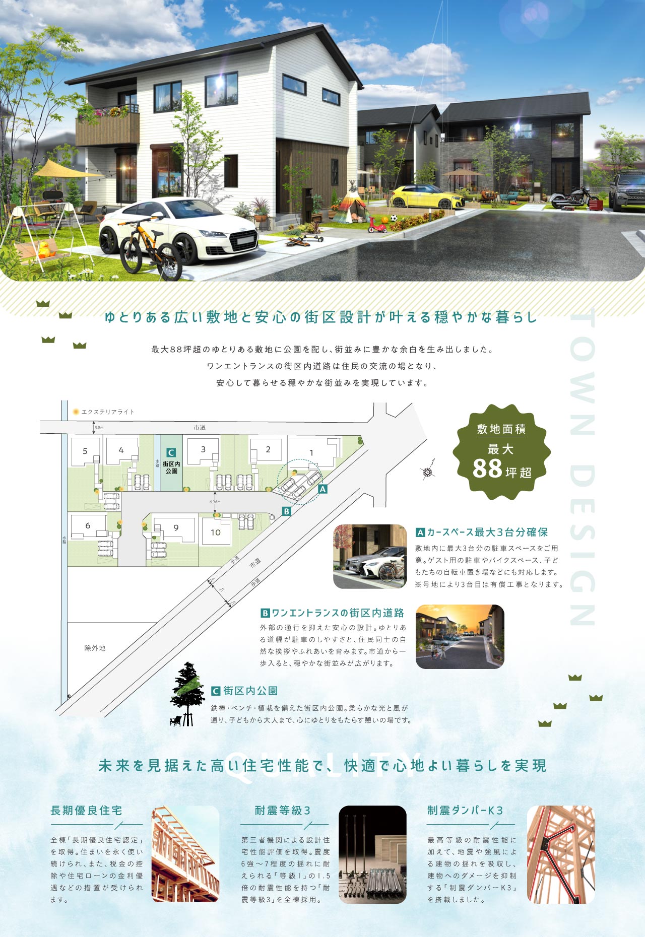 街区内設計