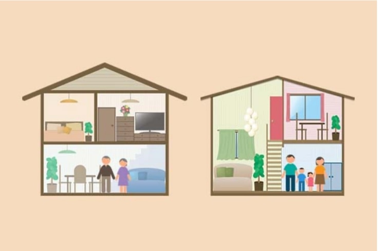 二世帯住宅の間取りはどうする？トラブルなく同居する方法