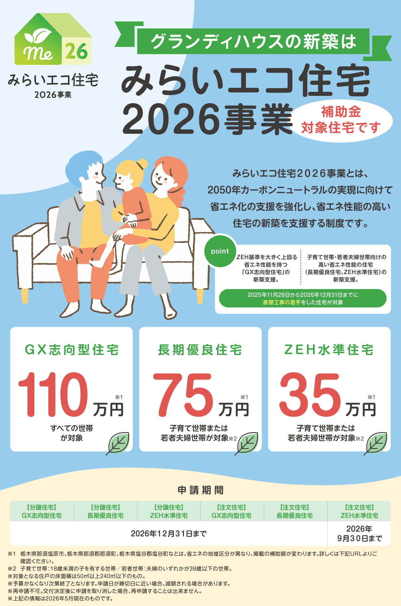 みらいエコ住宅2026事業