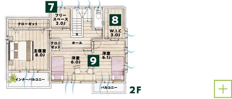 間取り2F