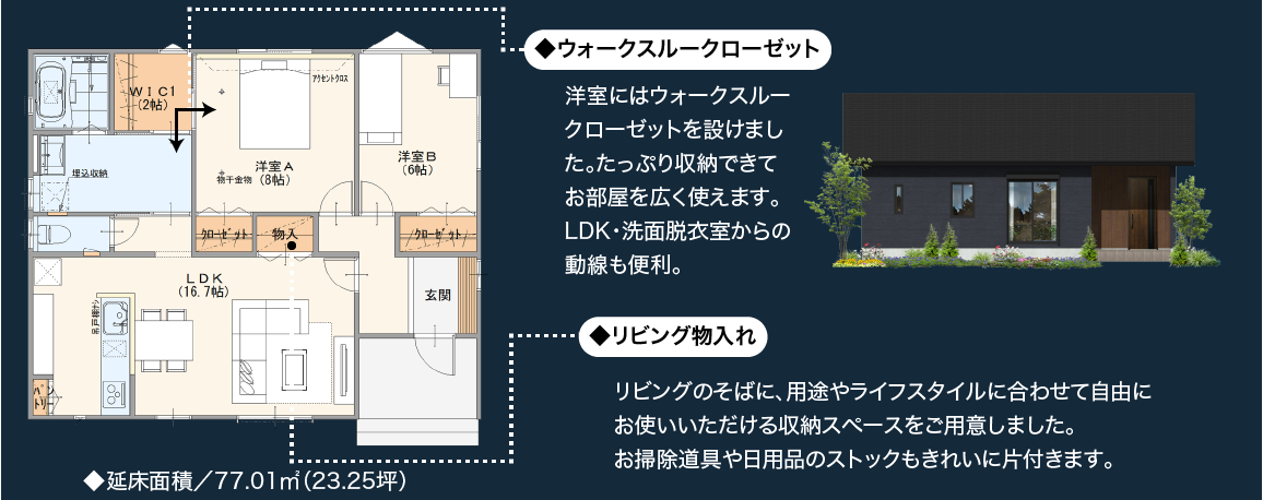 平屋タイプ