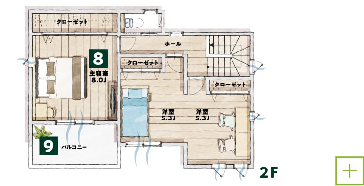 間取り2F